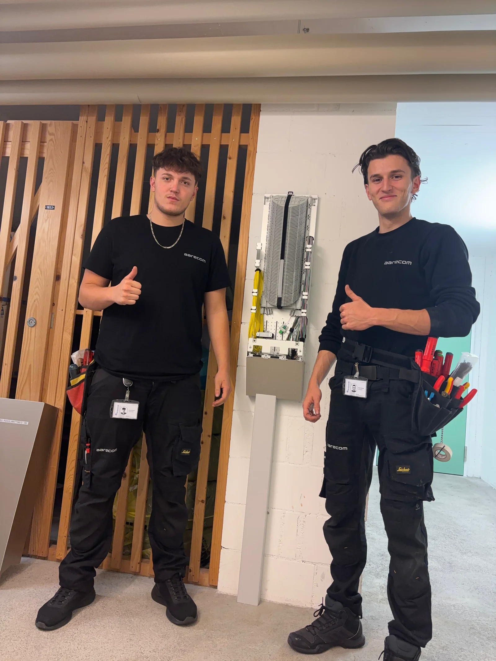 Montage abgeschlossen