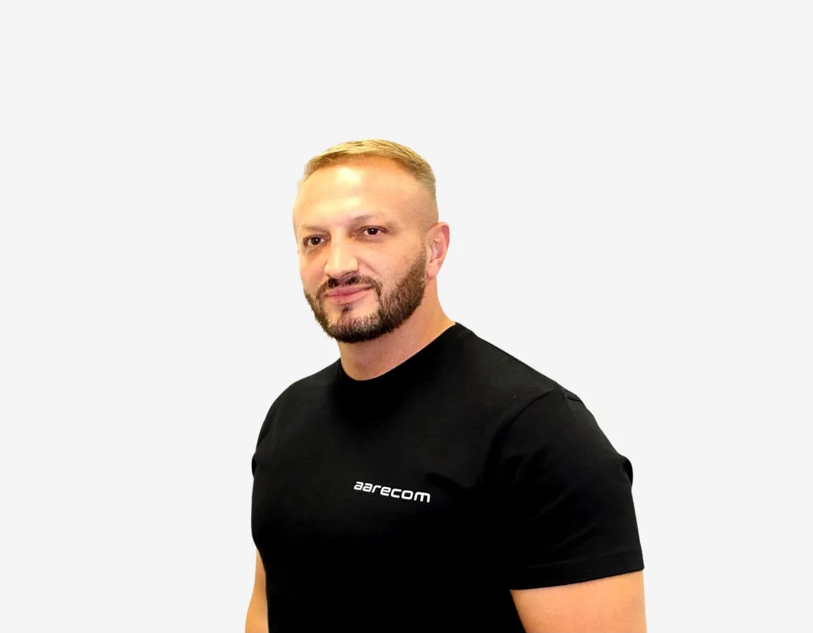 Kushtrim Klimenta, Geschäftsleiter und Head of Operations der Aarecom AG
